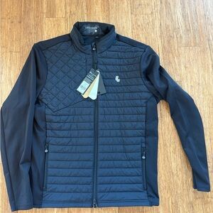 Greyson Yukon Hybrid Jacket - Black (LIV Golf, Size L, New with Tags)